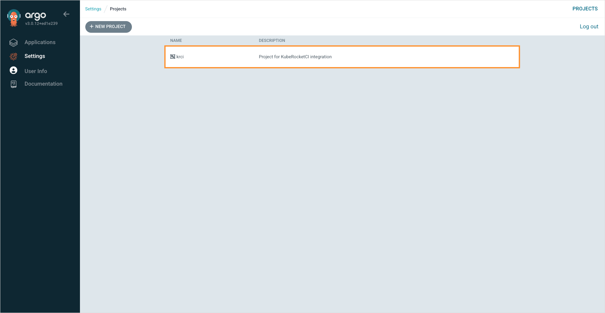 Select krci project Select krci project